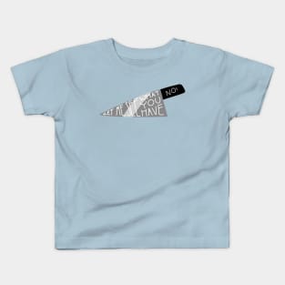 A knife!!! Kids T-Shirt